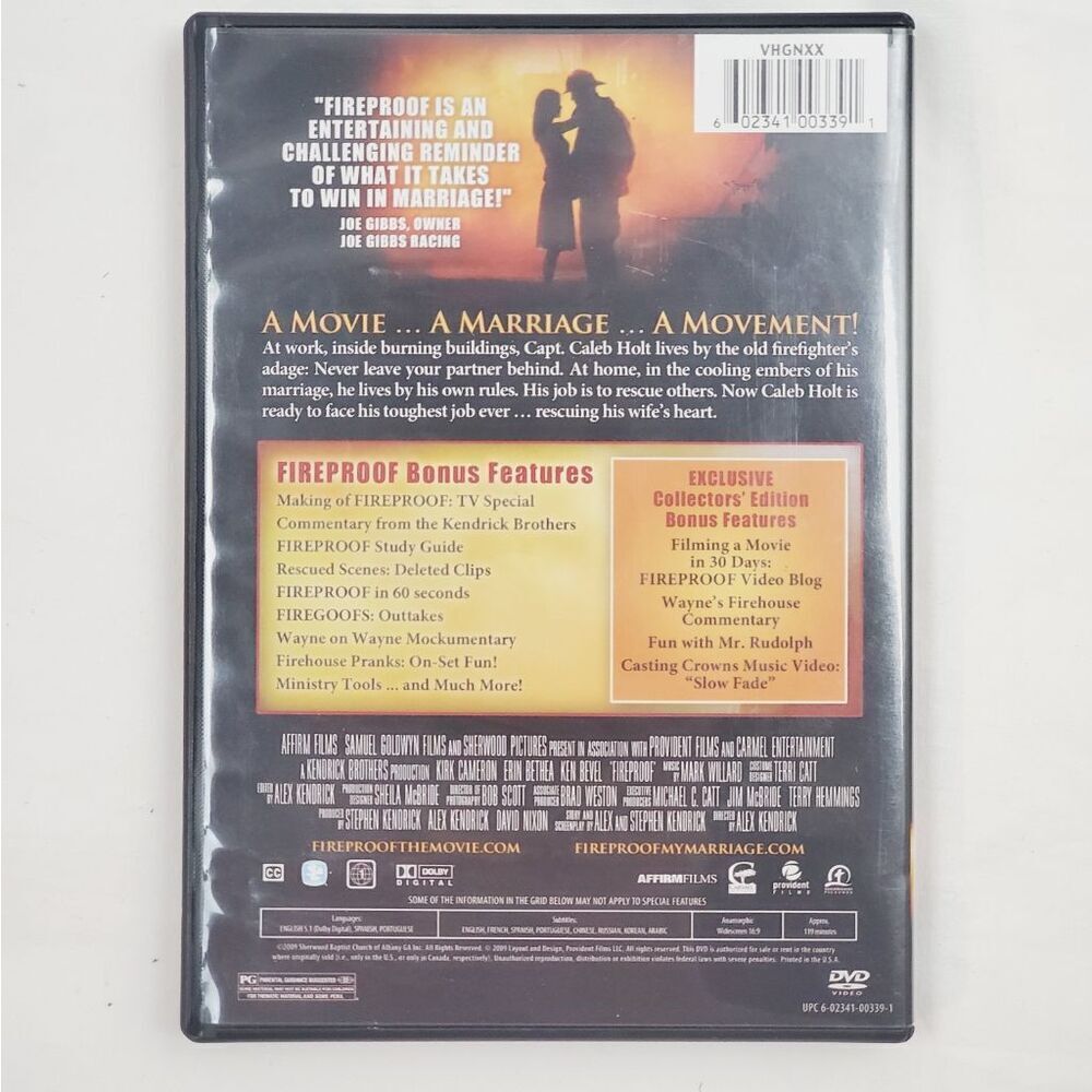 Fireproof [DVD] - Picture 3 of 3